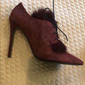 Polling Burgandy Heels